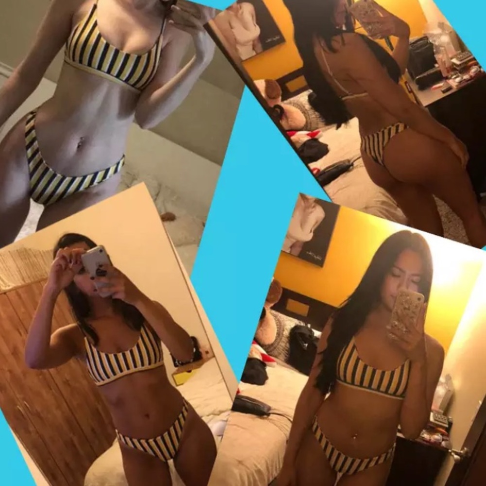 Striped Bikini - Picture 2 of 4